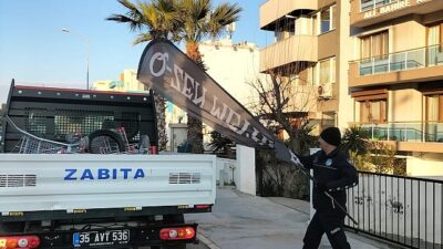 Güzelbahçe Belediyesi Zabıta Takımları Kaldırım İşgaline Geçit Vermiyor