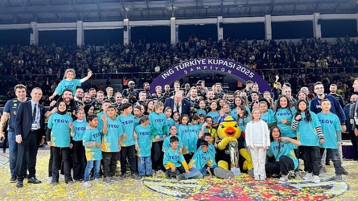 ING Türkiye Kupası 2025 dörtlü finali TEGV’li çocukları konuk etti