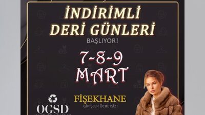 İstanbul Fişekhane’de Deri Günleri Heyecanı