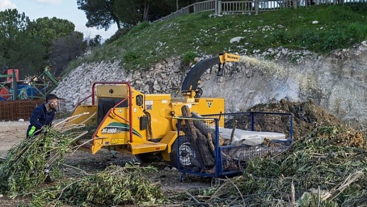 İzmir’in parkları yeşil dönüşümle canlanıyor