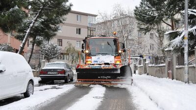 Kadıköy Belediyesi’nden Kar Hazırlığı