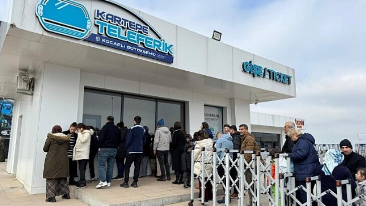 Kartepe Teleferiği için indirimli hizmet devam ediyor