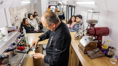 Konak’ta taşınabilir barista eğitimleri başladı