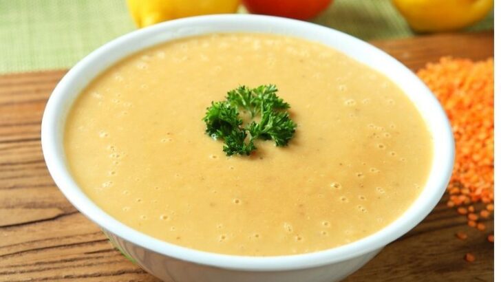 Kremalı Mercimek Çorbası