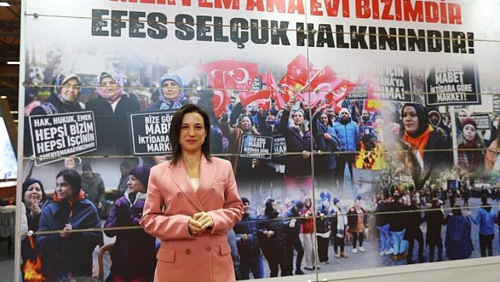 Lider Ceritoğlu Sengel: Meryem Ana Meskeni direnişimizle EMITT’E katıldık