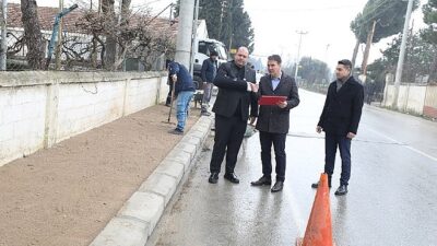 Lider Çiçek Çalışmaları İnceledi