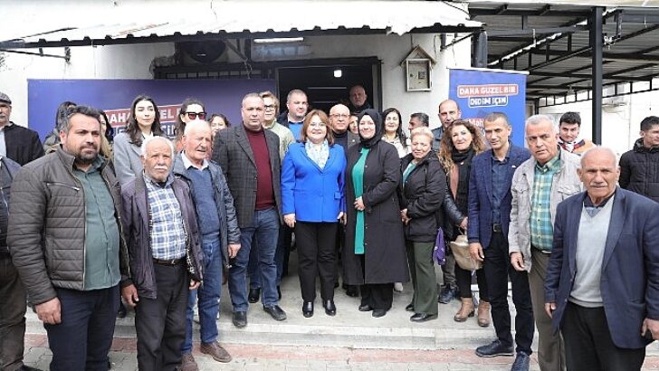 Lider Gençay, Denizköylü vatandaşlarla buluştu