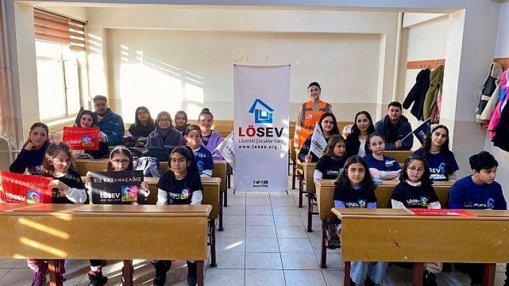 Lösev’den İstekli Öğretmenlerle Etüt Projesi Canım Kardeşim Ders Konutu Erzurum Ve Malatya’da