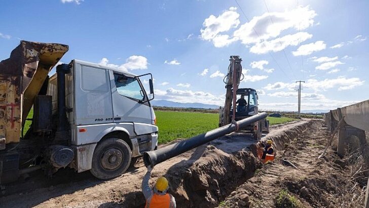 Menemen’in 7 mahallesine 400 milyon liralık içme suyu yatırımı