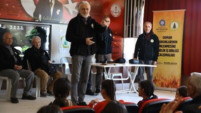 Miniklere orman yangınları ile gayret eğitimi