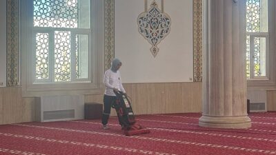 Ramazan ayı öncesi mescitlerde paklık