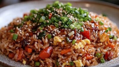 Soya Soslu Pilav