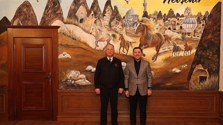 Vilayet Jandarma Kumandanı Numan Öksüz’den Lider Arı’ya İade-i Ziyaret