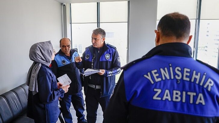 Yenişehir Belediyesi hoşluk merkezlerinde kontrollerini sürdürüyor