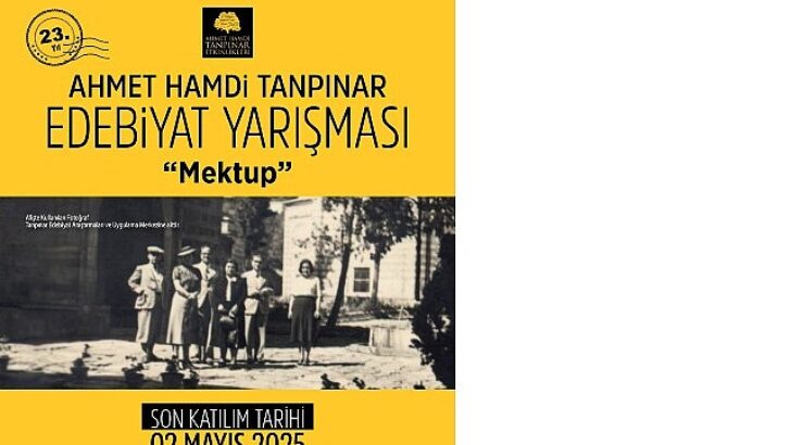 Ahmet Hamdi Tanpınar Edebiyat Yarışması için başvurular başladı