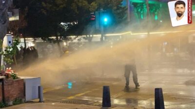 Aksiyonlar 8’inci gününde: İzmir’de İmamoğlu şovlarına polis müdahalesi