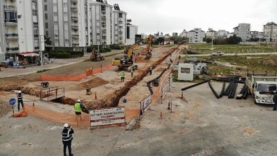 Antalya Büyükşehir Belediyesi’nden alt yapıya 24,6 milyar TL’lik yatırım