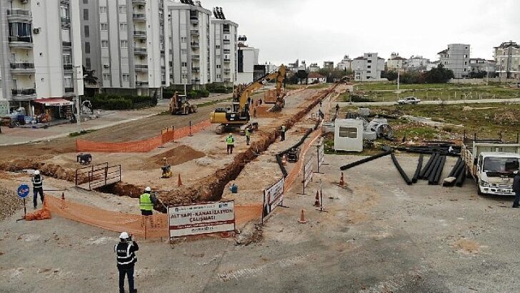 Antalya Büyükşehir Belediyesi’nden alt yapıya 24,6 milyar TL’lik yatırım
