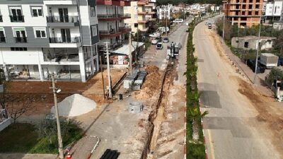 ASAT Kepez’de kanalizasyon altyapısını güçlendiriyor