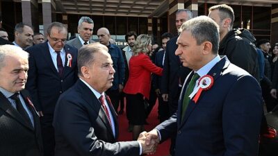 Atatürk’ün Antalya’ya gelişinin 95. yılı kutlandı
