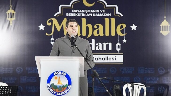 Avcılar’da mahalle iftarları dayanışmayı büyütüyor