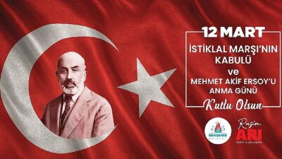 Başkan Arı “12 Mart Kurtuluş Mücadelesinin Mısralara Dökülmüş Halidir”