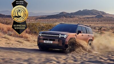 Bayanların Dünyada Yılın Arabası Hyundai SANTA FE Seçildi.