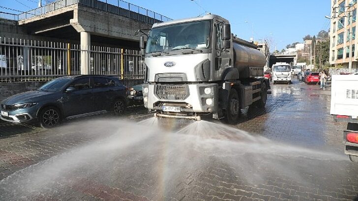 Bayraklı’da temizlik seferberliği