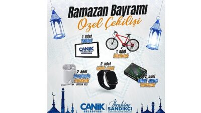 Bayram İkramları Canik’ten
