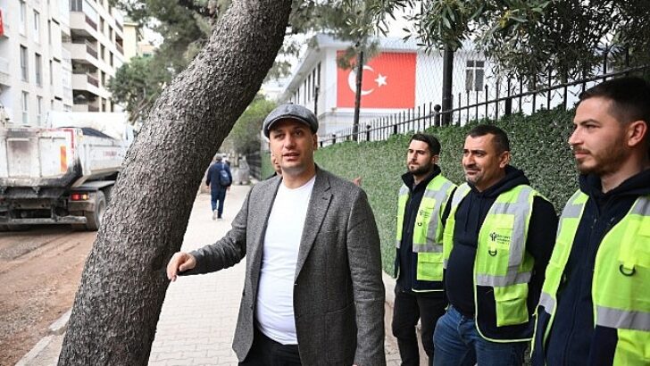 Bornova’nın beğenilen sokağına bayramlık asfalt
