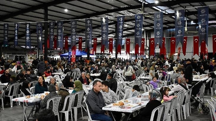 Bozdoğan’da Birlik ve Dayanışma Ruhu İftar Sofrasında Buluştu