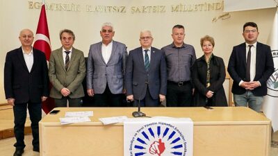 Burhaniye Belediyesi ile Tüm Belediye ve Lokal İdare Hizmetleri İşçileri Sendikası (TÜM BEL-SEN) ortasında kontrat imzalandı.