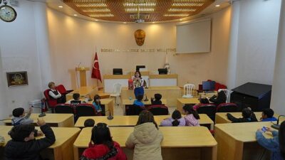 Burhaniyeli miniklerden örnek etraf hassaslığı