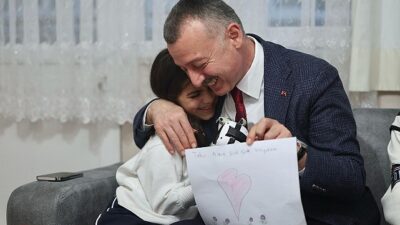 Büyükakın’a iftarda duygulandıran karşılama