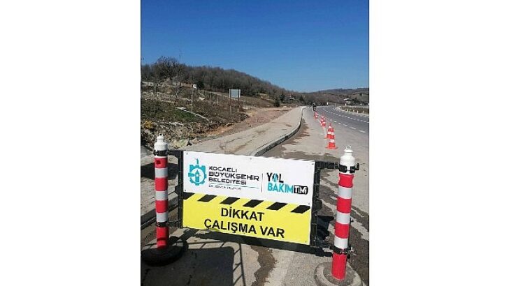 Büyükşehir, yol güvenliği için durmaksızın çalışıyor