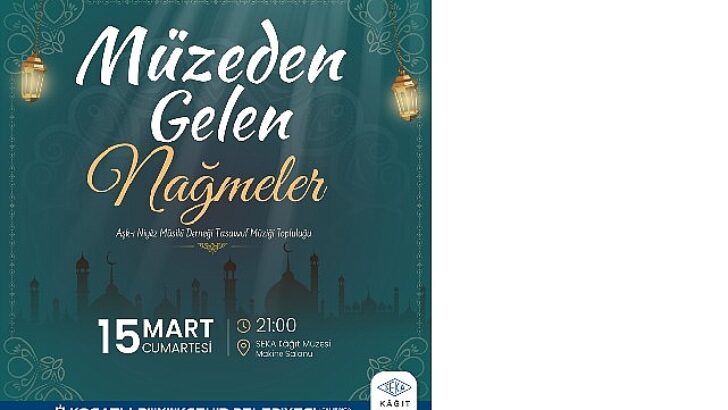 Büyükşehir’den müze konseptinde musiki dinletisi