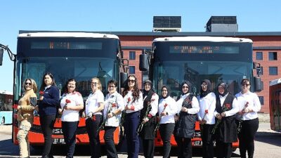 Büyükşehir’den toplu ulaşımda bayanlara 8 Mart sürprizi