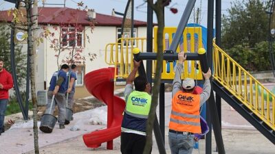 Canik’e Yeni Parklar Estetik Sokaklar