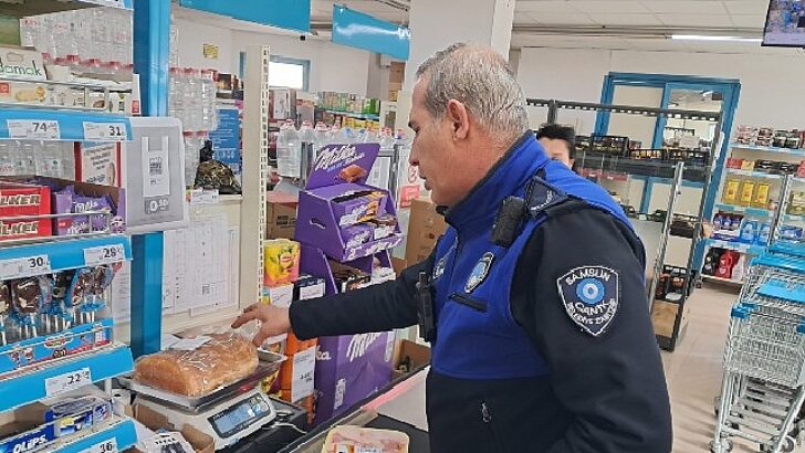 Canik’te Marketlere Ramazan Kontrolü