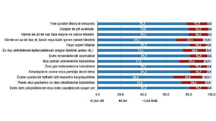Çocuk Sıhhati ve Yoksunluğu, 2024