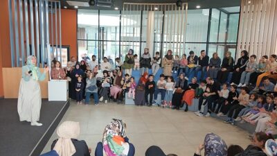 Çocuklar, masal diyarına seyahat yaptı