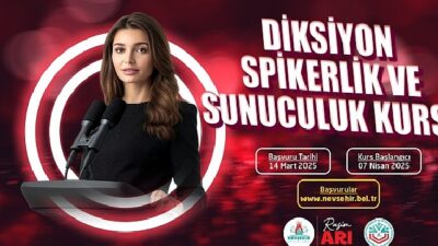 “Diksiyon, Spikerlik ve Sunuculuk” Kursu Açılacak