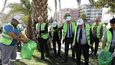 Edremit belediyesi sigara izmariti toplama kampanyası başlattı