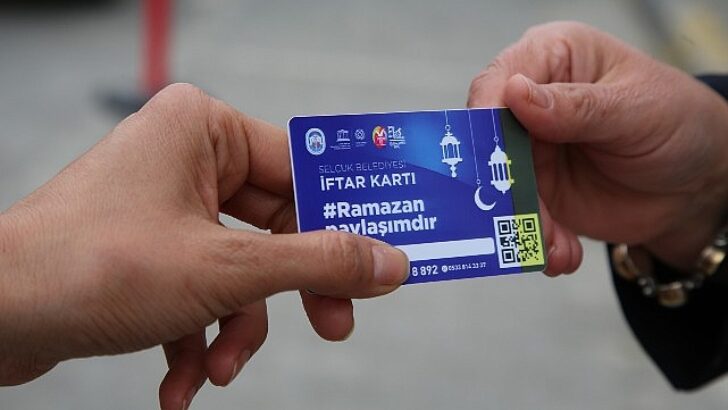 Efes Selçuk’ta Ramazan dayanışması İftar Kart ile başladı