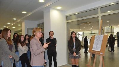 EÜ’de  “70. Yıl Peyzaj-Desen Sergisi” Açıldı