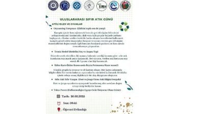 EÜ’den dolu dolu “Uluslararası Sıfır Atık Günü” programı
