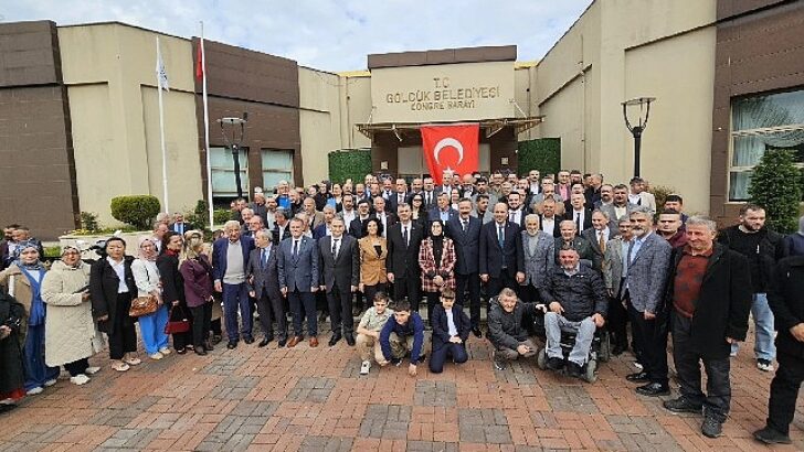 Gölcük Kent Bayramlaşmasında bir ortaya geldi