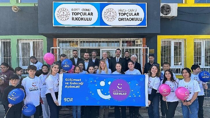 Gülümseten Yarınlar Platformundan Düzce’de Eğitime Teknolojik Destek