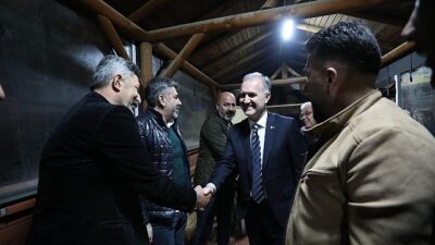 Hafız Halil İbrahim Baş yeniceköy mahallesi cemaatiyle buluştu