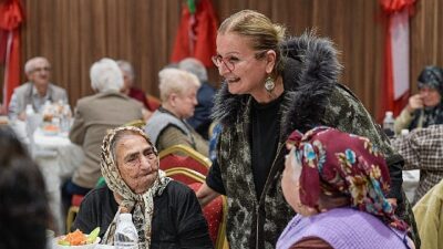 Huzurevinde iftar buluşması